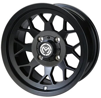 ATV fälg 14x7 svart  aluminium 4/156 Moose Offroad 27X