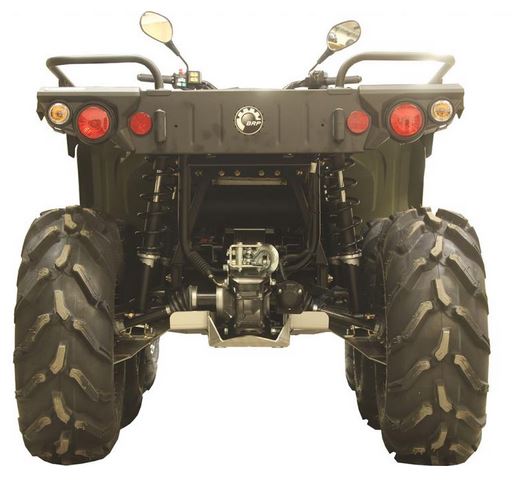 Hasplåt ALU Can Am Outlander 450 6X6  - 6