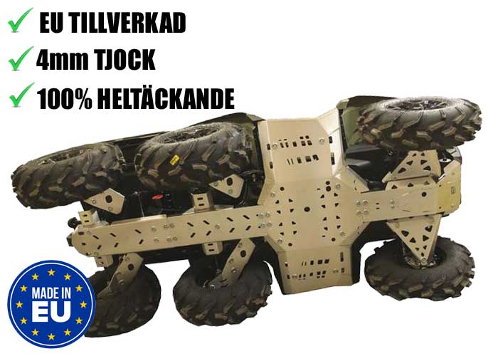 Hasplåt ALU Can Am Outlander 450 6X6 