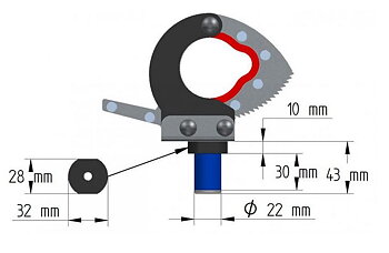 Redskapsfäste Quick Lock CF-Moto & Segway