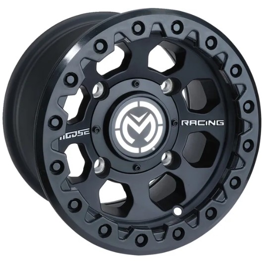 ATV fälg 14x7 svart  aluminium 4/156 Moose Offroad 23X