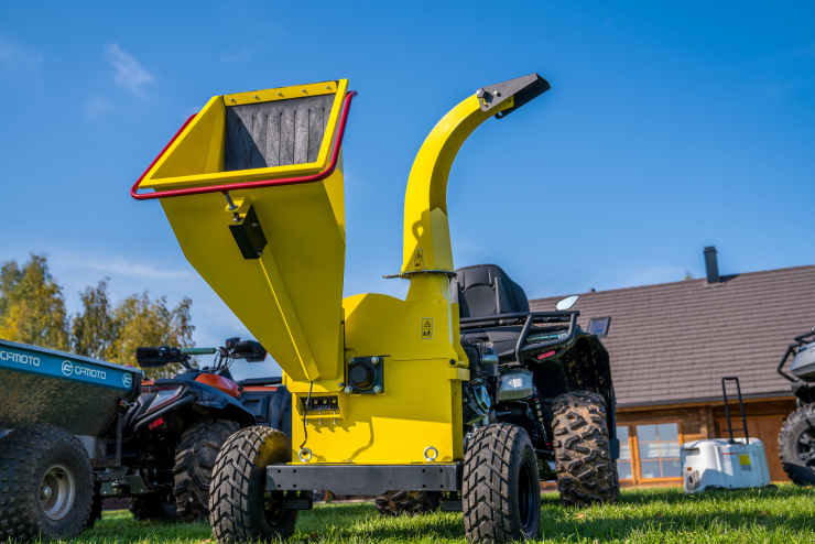 Flismaskin bogserad för ATV  Briggs & Stratton Gen2 - 3