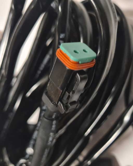 Kablage Max 300W för en lampa Deutch - 3