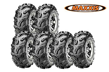 Maxxis Zilla 6x6 däckpaket – 2x 27x9-12 & 4x 27x11-12 för maximal framkomlighet