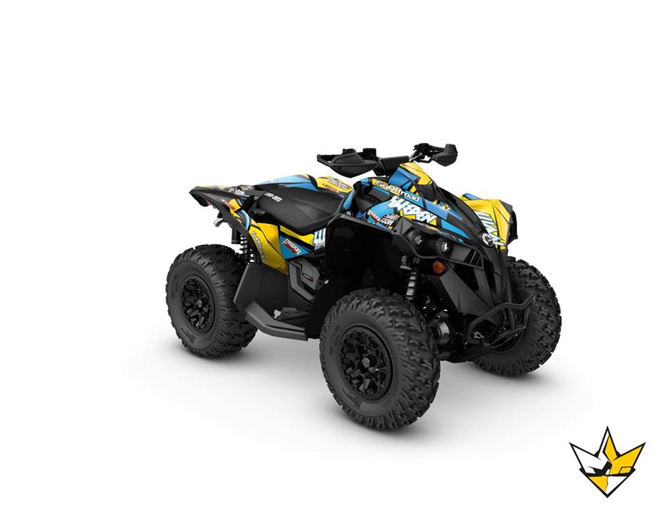 Dekalkit Can Am Renegade "Team Sweden" - 2