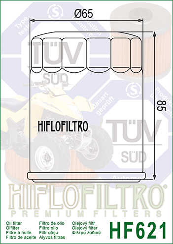 Oljefilter HiFlo HF-621 - 2