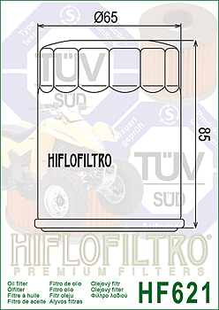 Oljefilter HiFlo HF-621