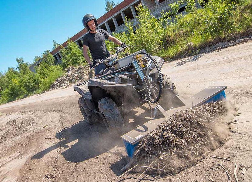 borste-atv-fyrhjuling