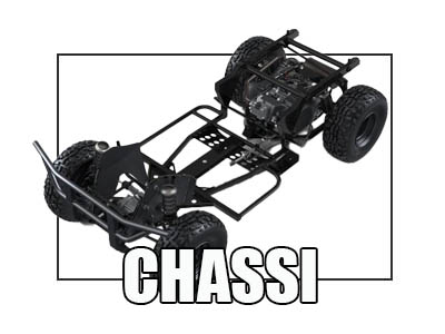 Chassi - Stötdämpare - Lager m.m.