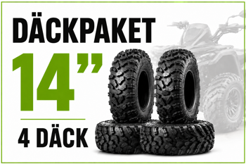 Däck paket 14"