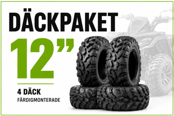 Däck paket 12"