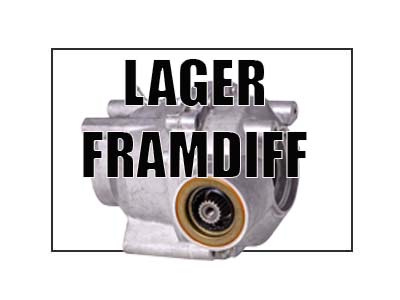 Lager & Packbox Främre Diff Polaris