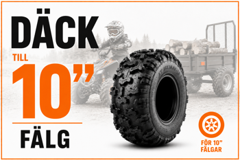Däck För 10" fälgar