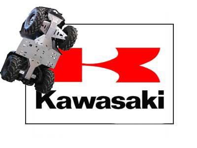 Kawasaki Hasplåt ATV