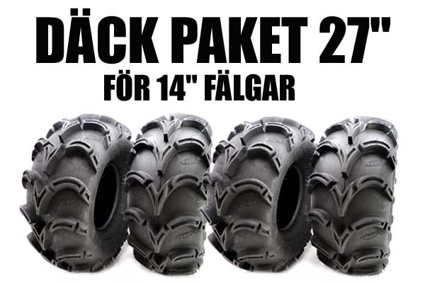 27" Däck paket