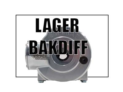 Lager & Packbox Bakre Diff Polaris