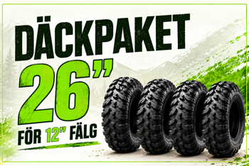 26" Däck paket