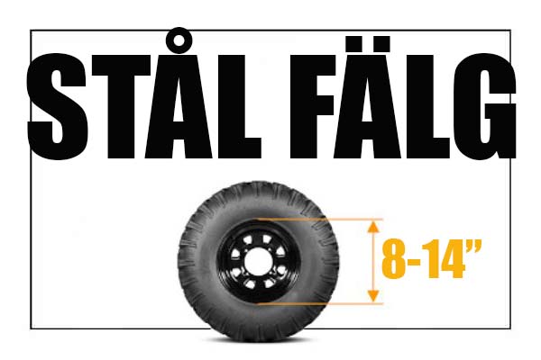 Stålfälgar Polaris