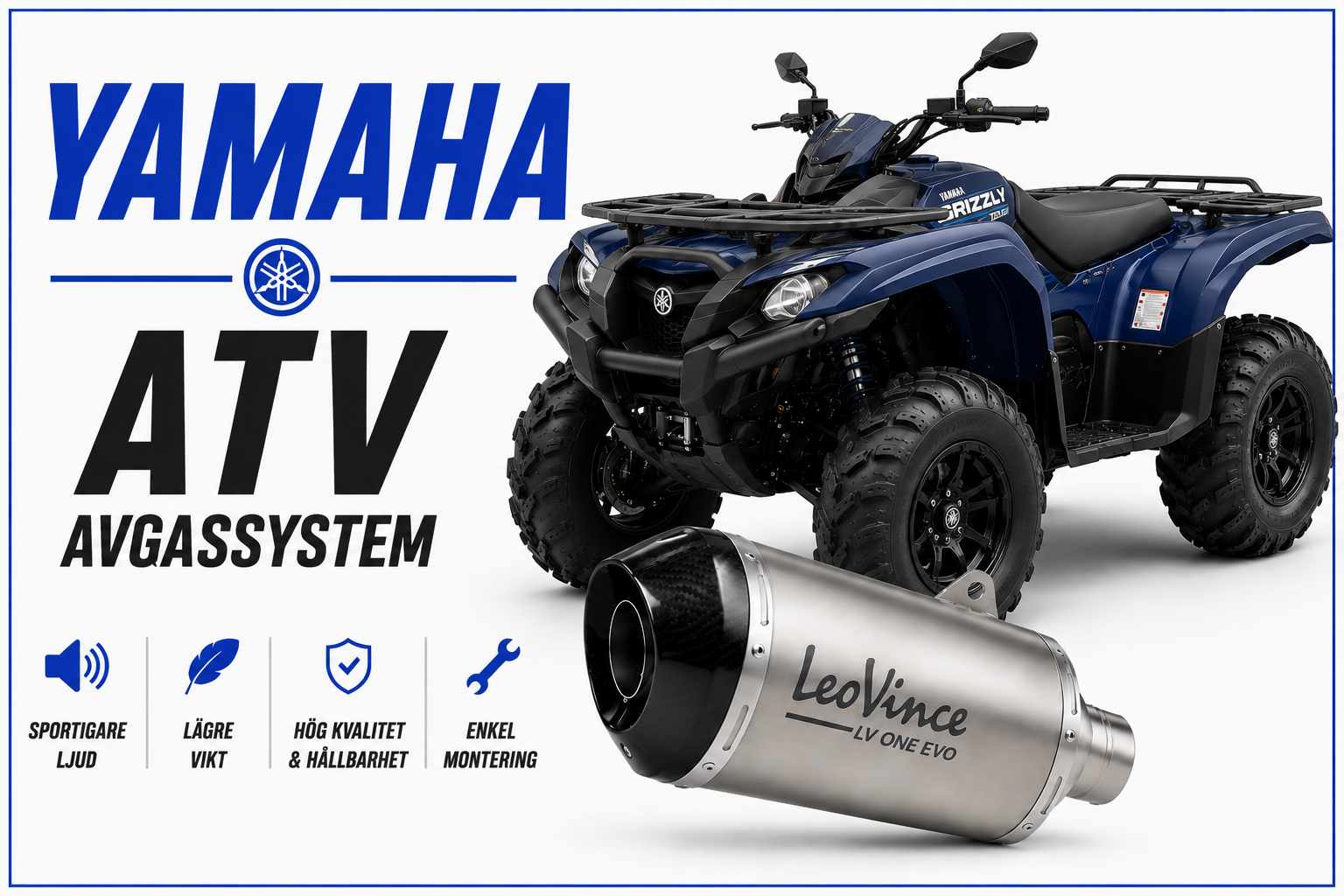 Avgassystem & Slip-On Yamaha
