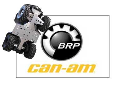 Can Am Hasplåt ATV & UTV