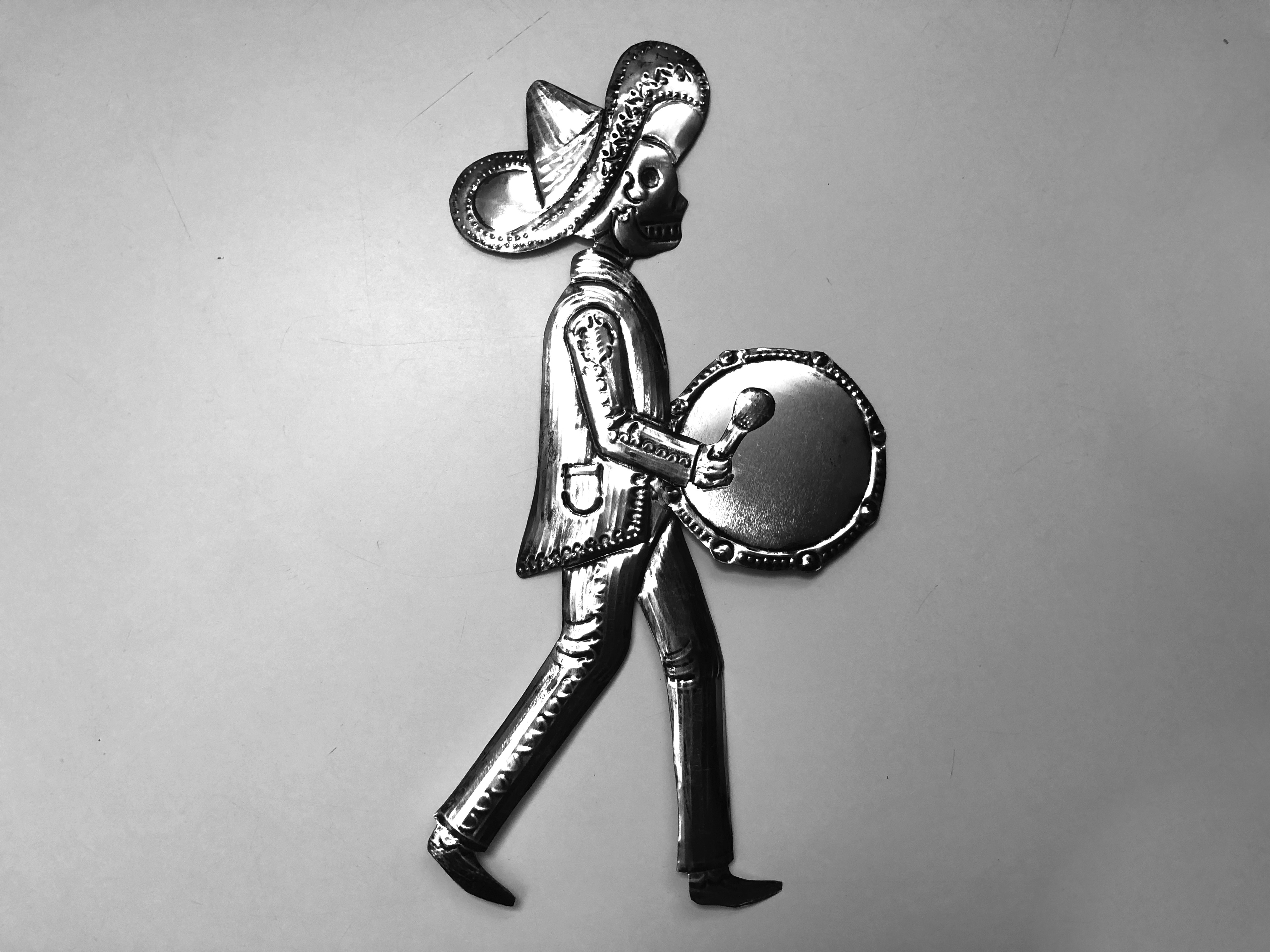 Plåtdekorationer Mariachi musiker Mexiko