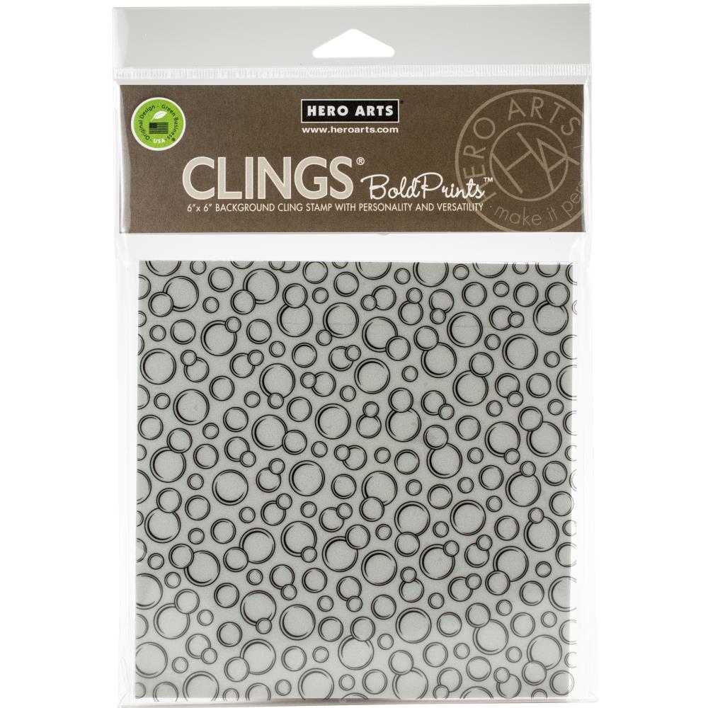 Hero Arts Background Stamp Bubbles Pyssloteket
