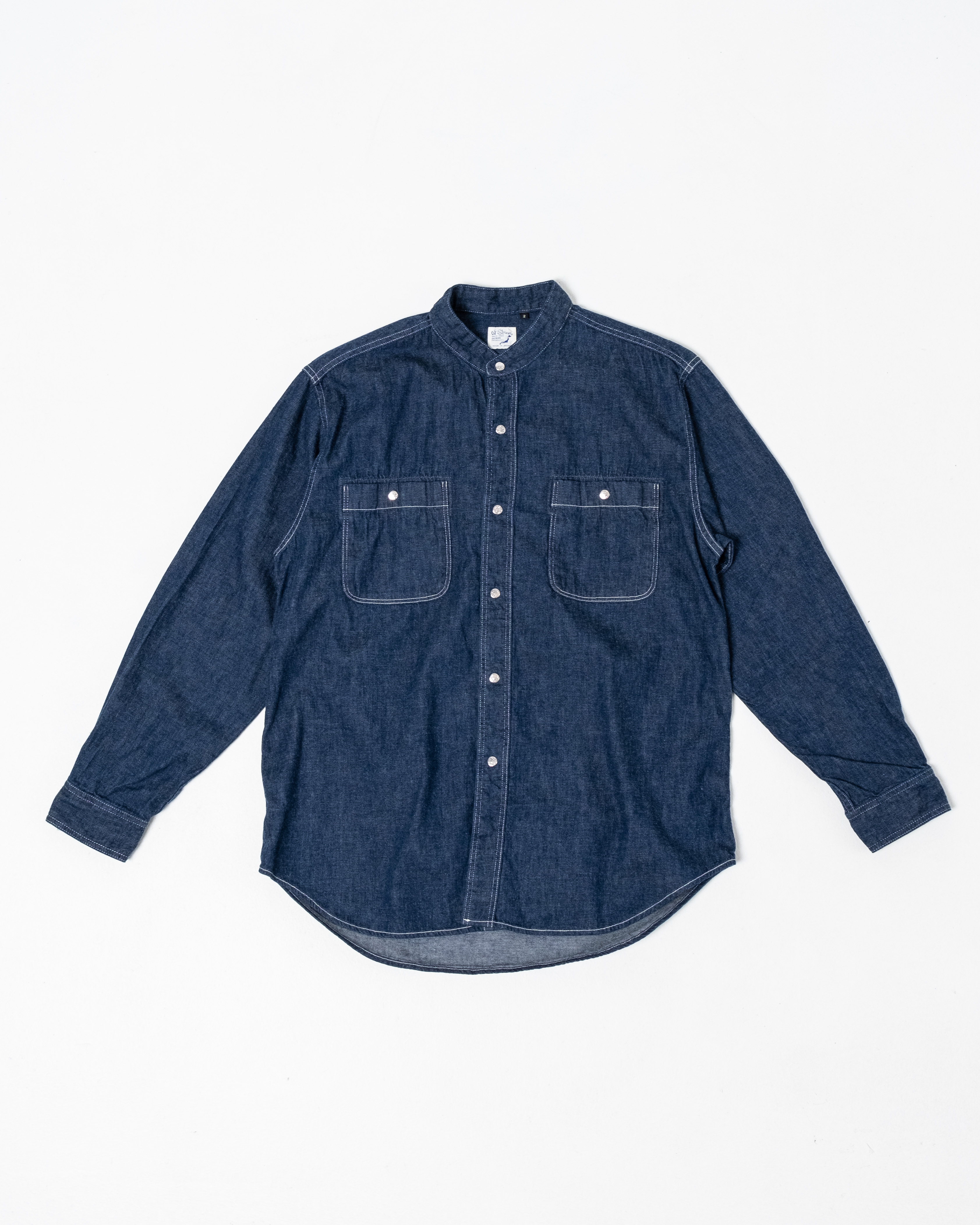 orslow no collar shirt