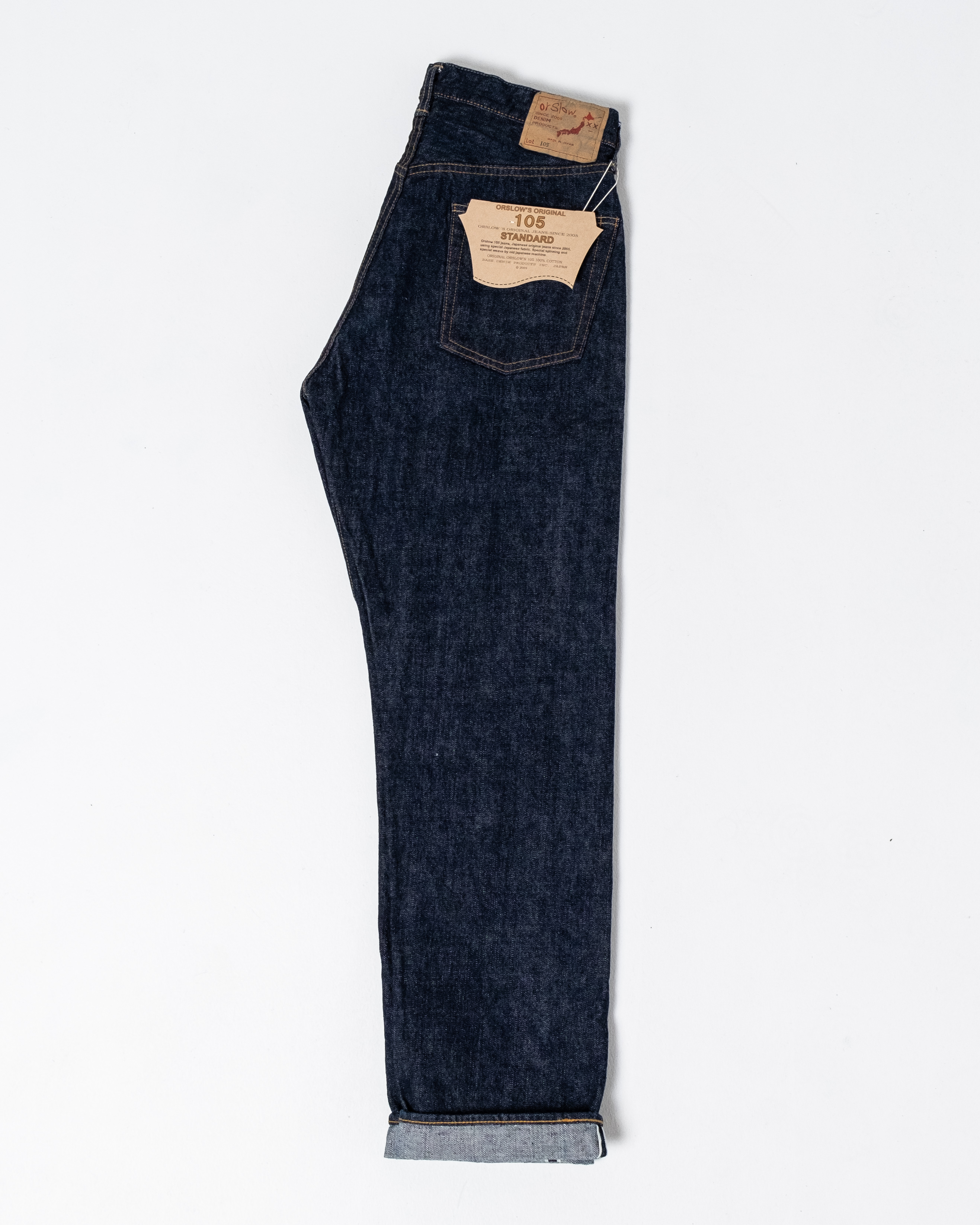 orslow 105 standard fit jeans