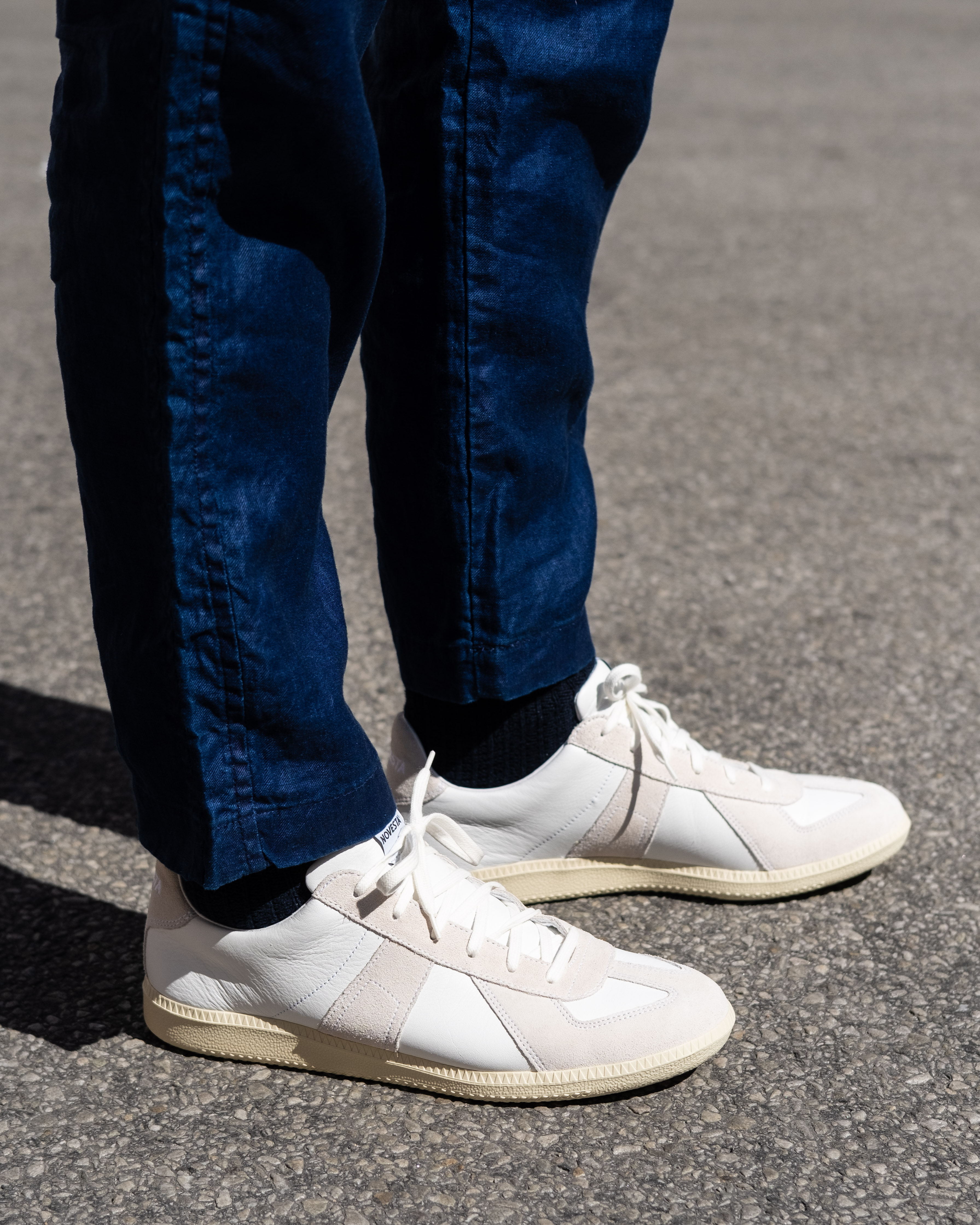 white german army trainers