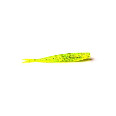 Chartreuse / silver glitter