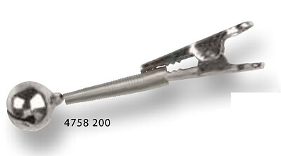 Ålpingla Single Alligator clip 2-pack