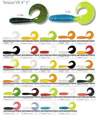 Twister VR (singelsvans) 5" 9cm OBS! 4-pack