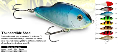 Thunderslide Shad 12 (jerkbait) 61g 12cm