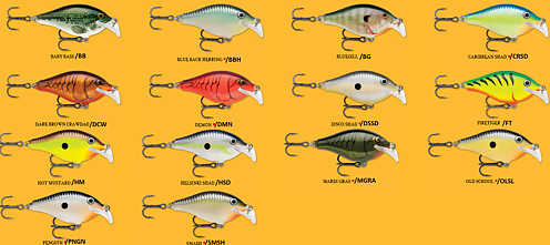 Rapala Scatter Rap Crank 5cm 9g