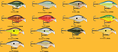 Rapala Scatter Rap Crank 5cm 9g