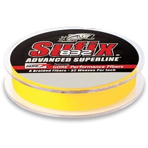 Sufix 832 Braid Yellow 120m