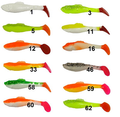Super Rybka Shadd 3" (7,5cm) 25-pack. REA 79:-!!