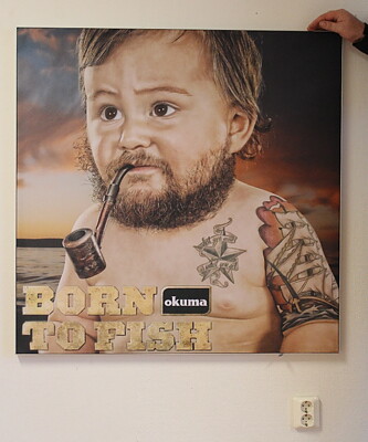 Okuma "Born to fish"