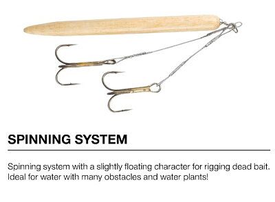 D.A.M Spinsystem deadbait rig
