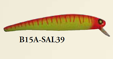 Bomber Long A , 15A , Wobbler, 13g, 12cm , SAL39