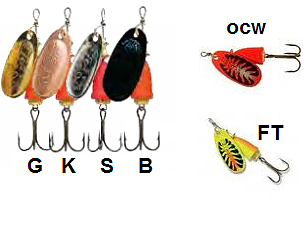 Vibrax Fluo size5 = 12g