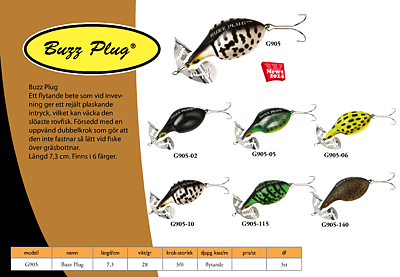 Arbogast Buzz Plug