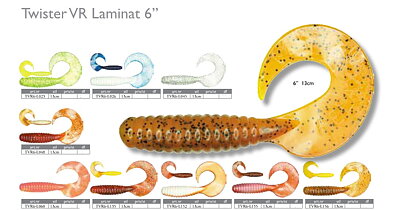 Twister VR Laminat (singelsvans) 6" 13cm 