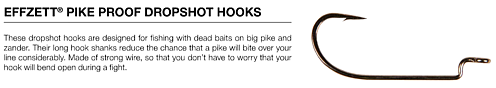 D-A-M Pike Proof Dropshot Hook 5-Pack