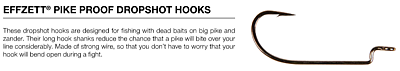 D-A-M Pike Proof Dropshot Hook 5-Pack