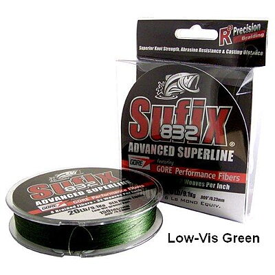 Sufix 832 Braid Low Vis Green 120m
