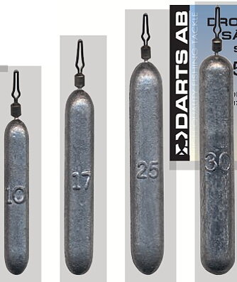Dropshotsänke stav 30g (5-pack)