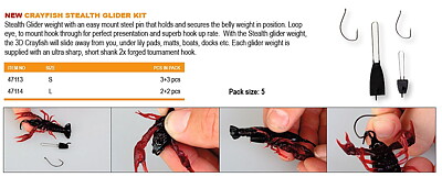 3D Crayfish Stealth Glider Kit