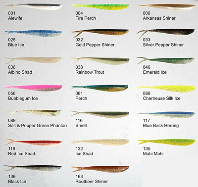 Fin S-Fish 10 tum (25cm) 3pcs 