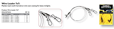 SPRO Predator Wire Leader 7x7 (5 olika att välja på) 2pack